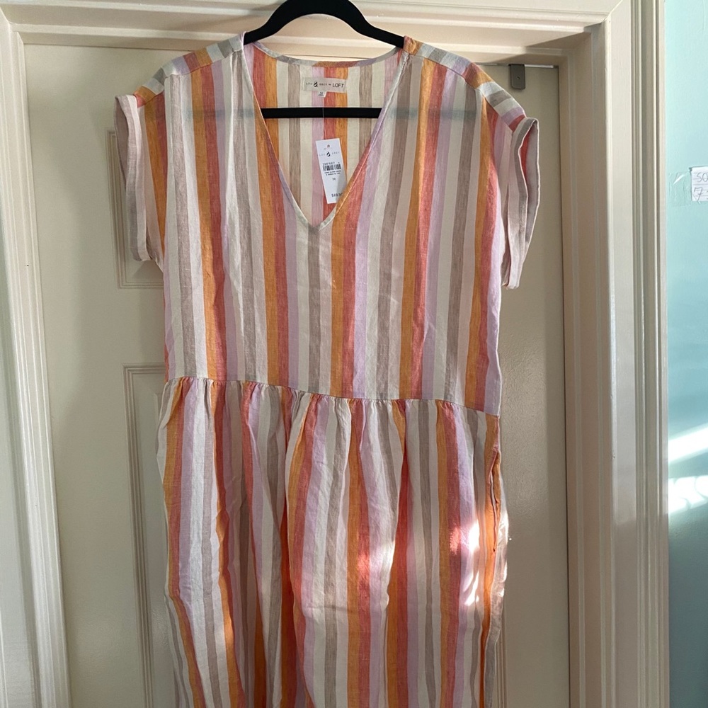 Lou & Grey medium striped dress